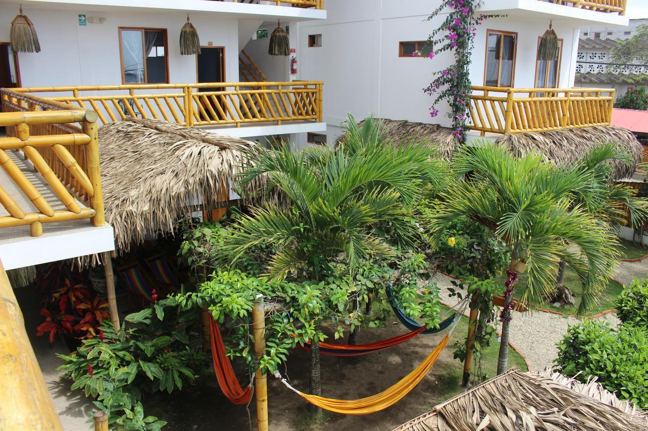 Olón La Mariposa Hostal المظهر الخارجي الصورة